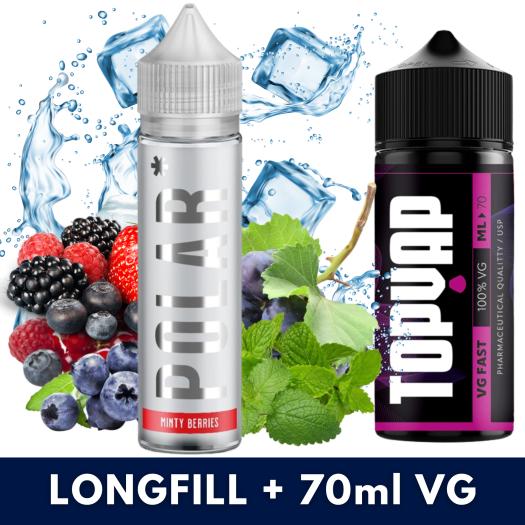 Aroma Minty Berries 10ml/60 (Longfill) Polar + 70ml VG Fast Aroma Minty Berries 10ml/60 (Longfill) Polar + 70ml VG Fast