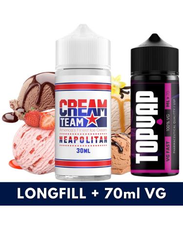 Aroma Neapolitan 30ml/120 (Longfill) Kings Crest + 70ml VG Fast