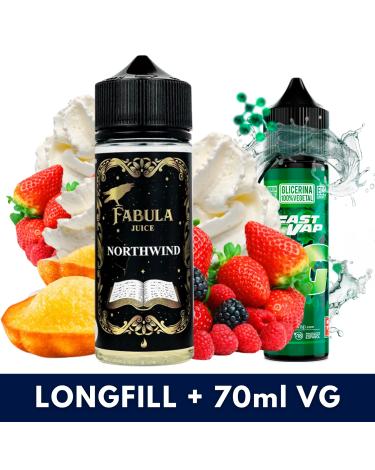 Aroma Northwind 40ml/120 (Longfill) Fabula Juice + VG FAST 70ML