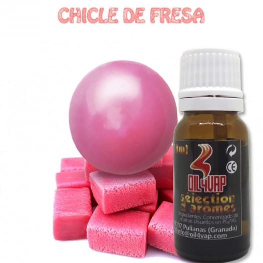 Aroma Oil4Vap CHICLE DE FRESA 10ML - Aroma Oil4Vap