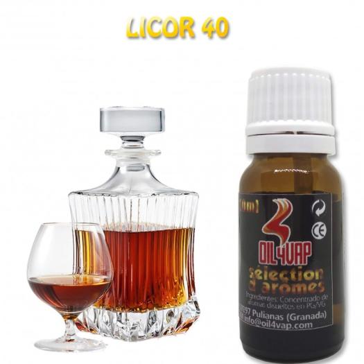 Aroma Oil4Vap LICOR 40 10ML - Oil4Vap