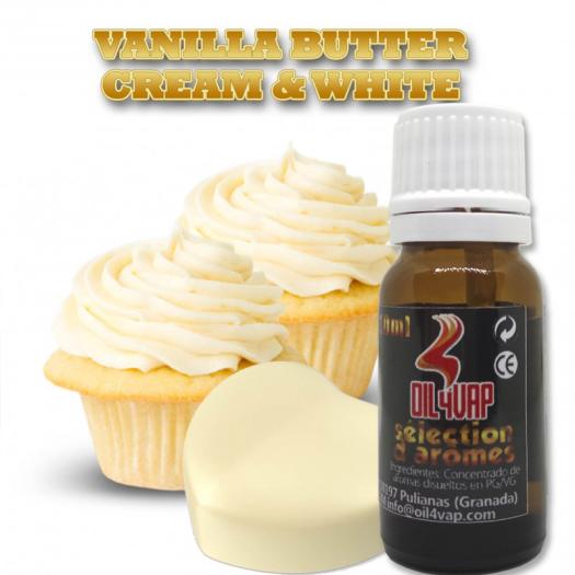 Aroma Oil4Vap VAINILLA BUTTER CREAM & WHITE 10ML - Aroma Oil4Vap