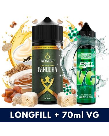 Aroma Pandora 30ml/120 (Longfill) Golden Era + VG FAST 70ML