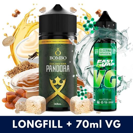 Aroma Pandora 30ml/120 (Longfill) Golden Era + VG FAST 70ML