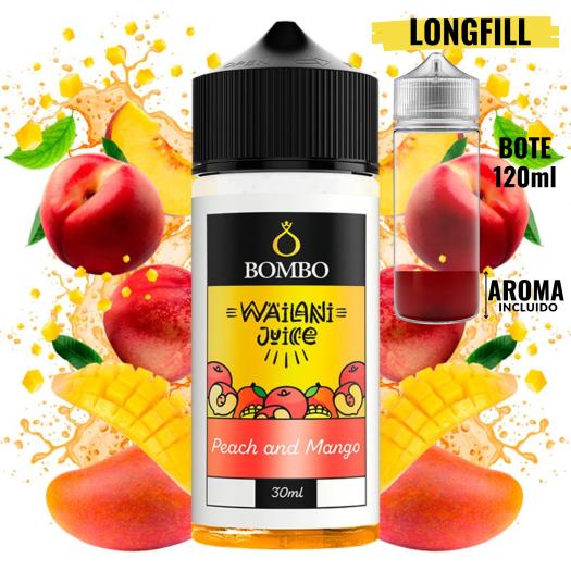 Aroma Peach and Mango 30ml (Longfill) - Wailani Juice by Bombo