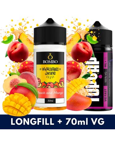 Aroma Peach and Mango 30ml (Longfill) - Wailani Juice by Bombo