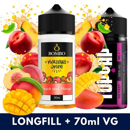 Aroma Peach and Mango 30ml (Longfill) - Wailani Juice by Bombo