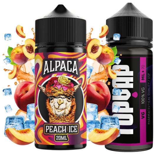 Aroma Peach Ice 20ml/120 (Longfill) Alpaca + 70ml VG