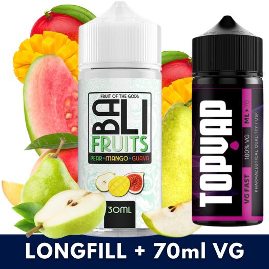 Aroma Pear Mango Guava 30ml/120 (Longfill) Kings Crest + 70ml VG Fast