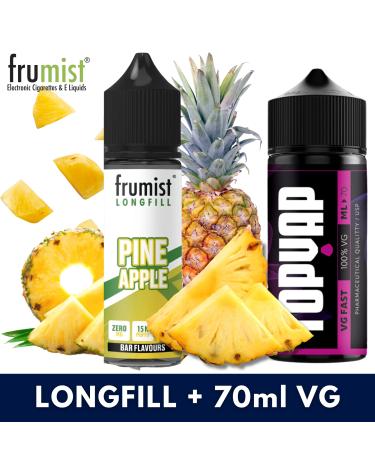Aroma PINEAPPLE 15ml/60 (Longfill) Frumist + 70ml VG Fast