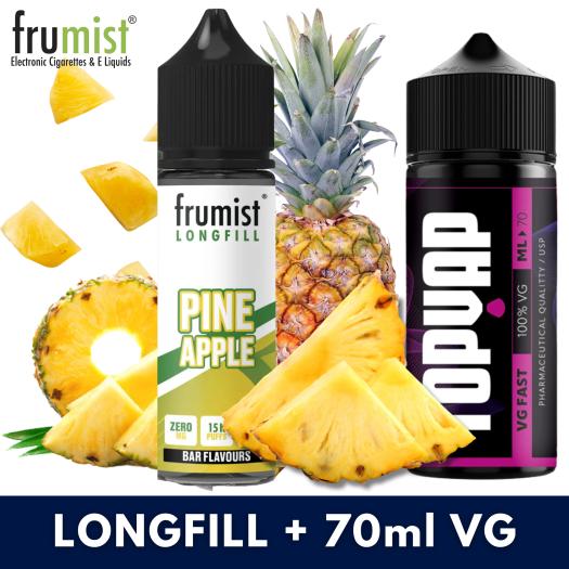 Aroma PINEAPPLE 15ml/60 (Longfill) Frumist + 70ml VG Fast