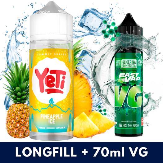 Aroma Pineapple Ice 10ml/120 (Longfill) Yeti + VG FAST 70ML Aroma Pineapple Ice 10ml/120 (Longfill) Yeti + VG FAST 70ML