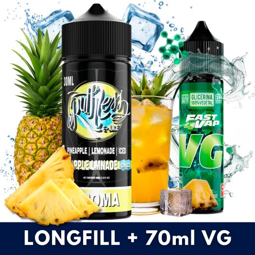 Aroma Pineapple Lmnade On Ice 30ml/120 (Longfill) Ruthless + VG FAST 70ML