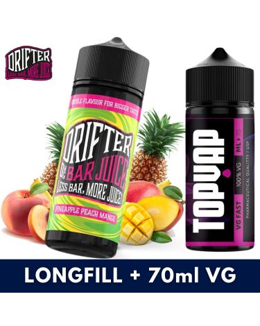 Aroma Pineapple Peach Mango 24ml/120 (Longfill) Drifter + 70ml VG Fast