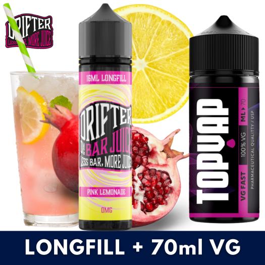 Aroma PINK LEMONADE 16ml/60 (Longfill) Drifter + 70ml VG Fast Aroma PINK LEMONADE 16ml/60 (Longfill) Drifter + 70ml VG Fast