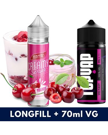 Aroma Pinky Joghurt 10ml/60 (Longfill) Dexter's Juice Lab + 70ml VG Fast