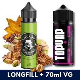 Aroma PISTACHIO 10ml/60 (Longfill) Don Cristo + 70ml VG Fast