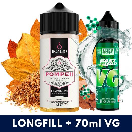 Aroma Pompeii 30ml (Longfill) - Platinum Tobaccos by Bombo