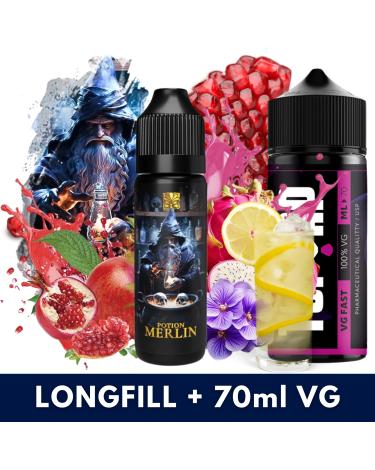Aroma Potion Merlin 12.5ml (Longfill) Tribal Force + 70ml VG Fast