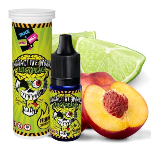 Aroma Radioactive Worms Juicy Peach 10ml - Chill Pill