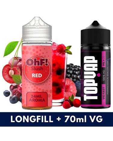 Aroma Red Slush 24ml/120 (Longfill) OhF! + VG FAST 70ML