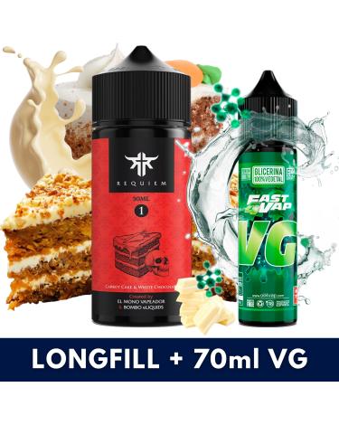 Aroma Requiem 1 30ml/120 (Longfill) El Mono Vapeador & Bombo + VG FAST 70ML