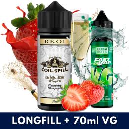 Aroma Rkoi 36ml/120 (Longfill) - Coil Spill + VG FAST 70ML