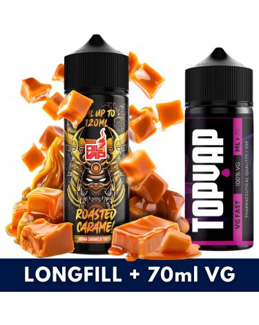 Aroma Roasted Caramel 30ml/120 (Longfill) Kabuki + 70ml VG Fast