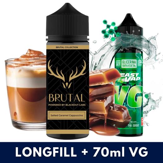 Aroma Salted Caramel Cappuccino 24ml/120 (Longfill) Blackout + VG FAST 70ML Aroma Salted Caramel Cappuccino 24ml/120 (Longfill) Blackout + VG FAST 70ML