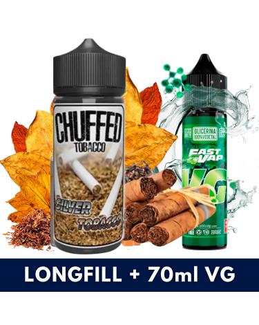 Aroma Silver Tobacco 24ml (Longfill) - Chuffed + VG FAST 70ML