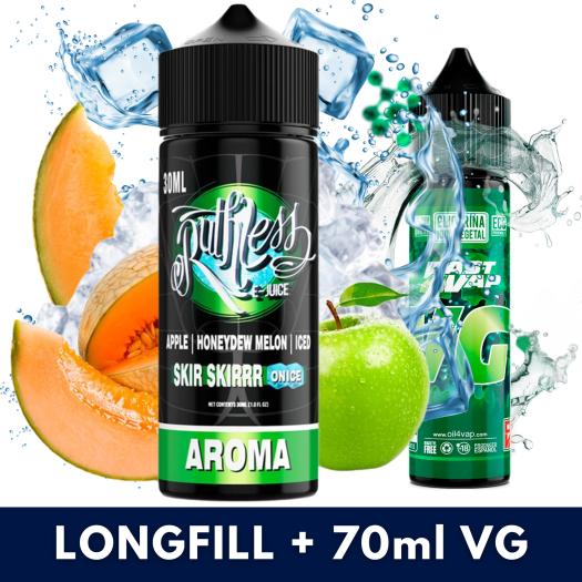 Aroma Skirrr On Ice 30ml/120 (Longfill) Ruthless + VG FAST 70ML