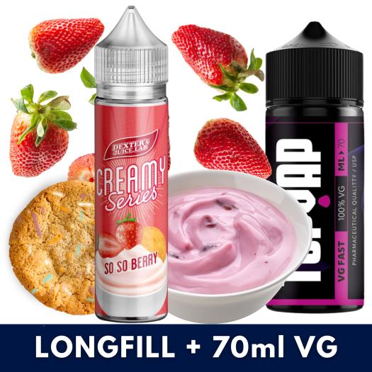 Aroma So So Berry 10ml/60 (Longfill) Dexter's Juice Lab + 70ml VG Fast