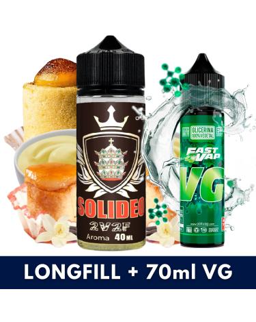 Aroma Solideo 40ml/120 (Longfill) 2V2F + VG FAST 70ML