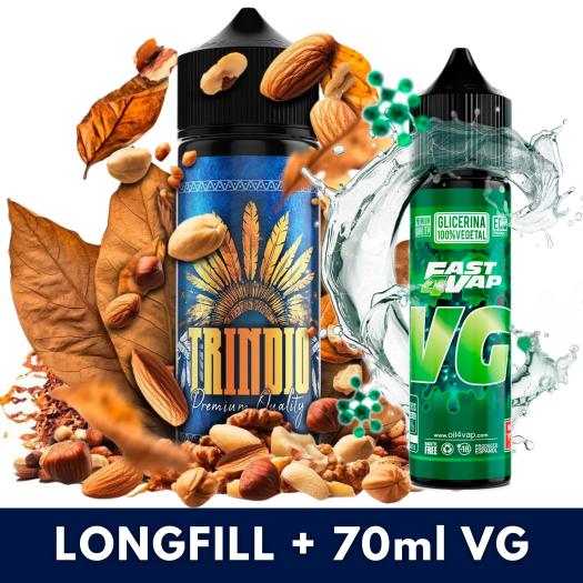 Aroma TRINDIO 30ml/120 (Longfill) O4V Yumistic + 70ml VG Fast