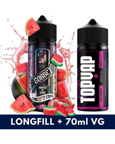 Aroma SORBET 30ml/120 (Longfill) - Oil4Vap + 70ml VG Fast