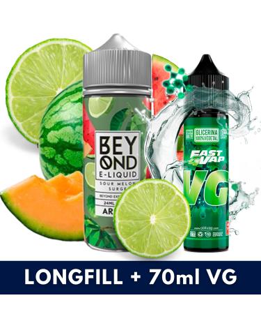 Aroma Sour Melon Surge 24ml/120 (Longfill) Beyond + VG FAST 70ML