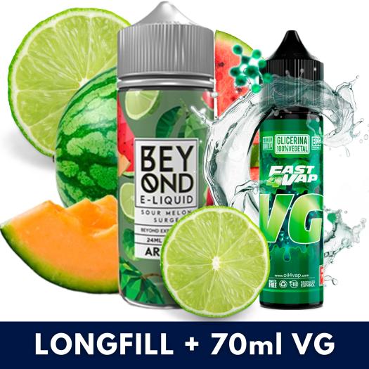 Aroma Sour Melon Surge 24ml/120 (Longfill) Beyond + VG FAST 70ML Aroma Sour Melon Surge 24ml/120 (Longfill) Beyond + VG FAST 70ML