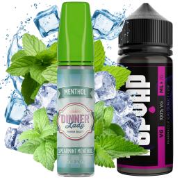 Aroma Spearmint Menthol 14ml/60 (Longfill) Dinner Lady + 70ml VG