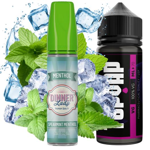Aroma Spearmint Menthol 14ml/60 (Longfill) Dinner Lady + 70ml VG