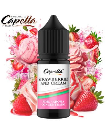 Aroma Strawberries and Cream Capella 30ml