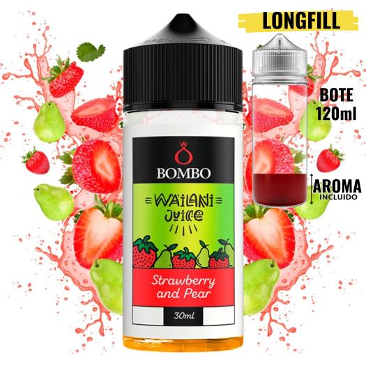 Aroma Strawberry and Pear 30ml (Longfill) - Wailani Juice by Bombo