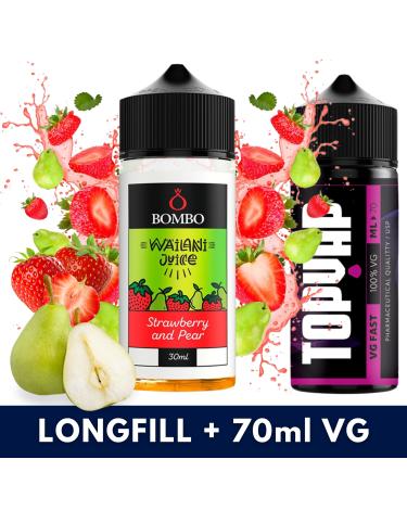 Aroma Strawberry and Pear 30ml (Longfill) - Wailani Juice by Bombo