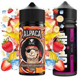 Aroma Strawberry Banana Ice 20ml/120 (Longfill) Alpaca + 70ml VG
