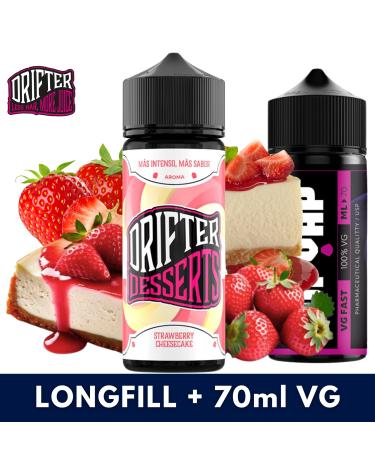 Aroma Strawberry Cheesecake 24ml/120 (Longfill) Drifter + 70ml VG Fast