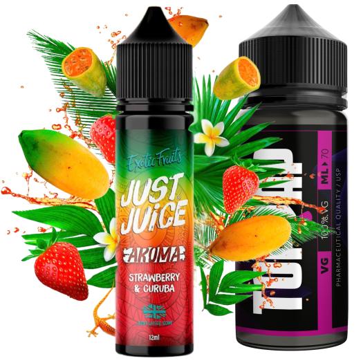 Aroma Strawberry Curuba 12ml/60 (Longfill) Just Juice + 70ml VG