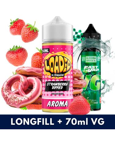 Aroma Strawberry Dipped 30ml/120 (Longfill) Loaded + VG Fast 70ML