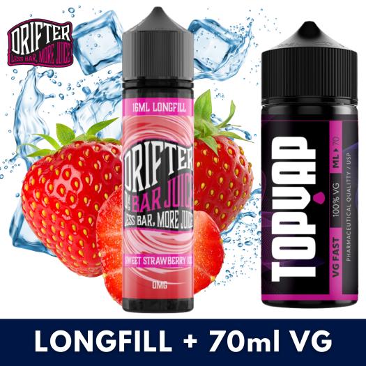 Aroma STRAWBERRY ICE 16ml/60 (Longfill) Drifter + 70ml VG Fast Aroma STRAWBERRY ICE 16ml/60 (Longfill) Drifter + 70ml VG Fast