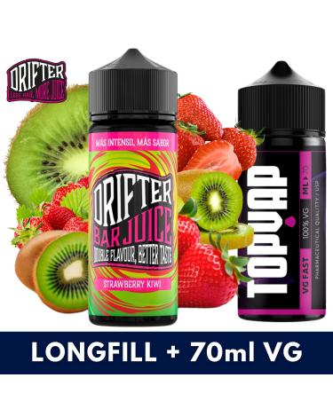 Aroma Strawberry Kiwi 24ml/120 (Longfill) Drifter + 70ml VG Fast