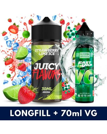 Aroma Strawberry Lime Ice 30ml/120 (Longfill) Juicy + VG FAST 70ML