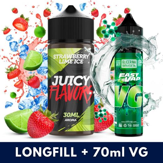 Aroma Strawberry Lime Ice 30ml/120 (Longfill) Juicy + VG FAST 70ML